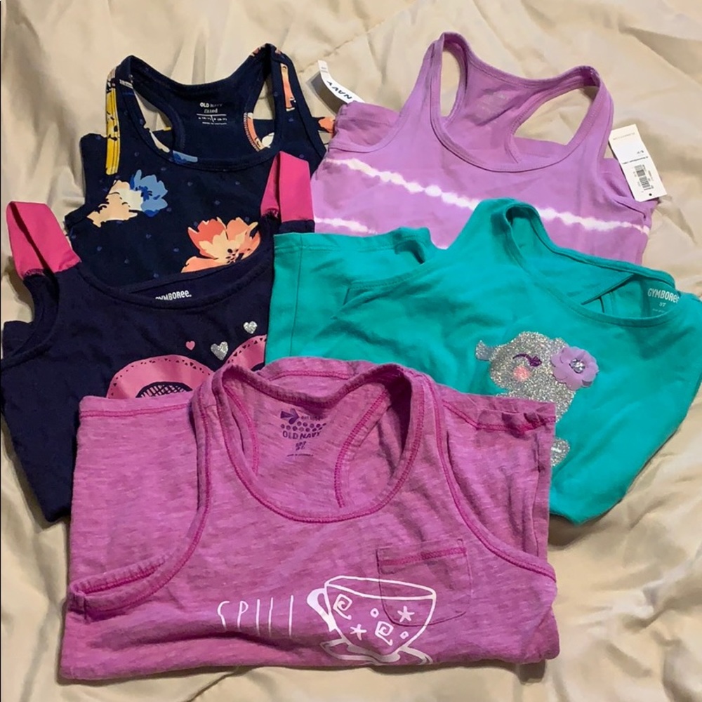 Girls Tank Top 5pc Bundle